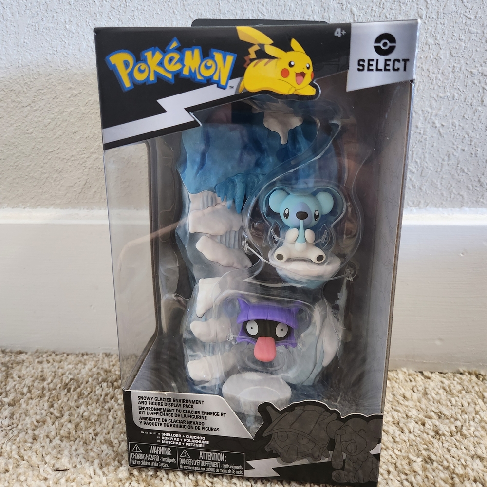 Pokemon Select Blue and White Action Figure Set